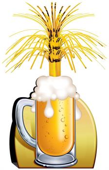 Beer Mug Centerpiece