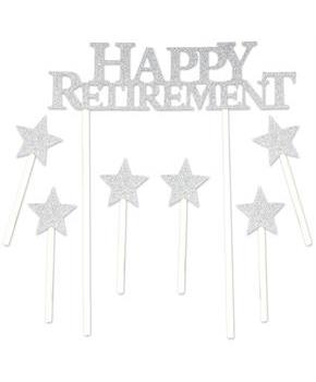 Happy Retirement Cake Topper