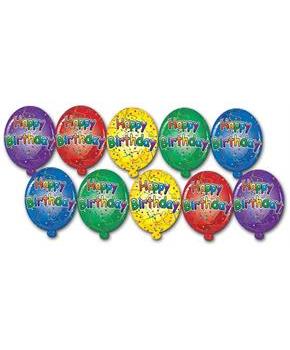 Mini Happy Birthday Cutouts
