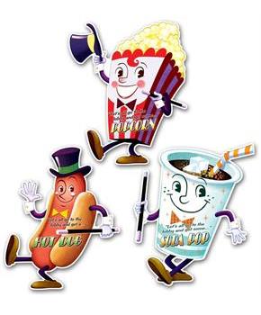 Movie Night Cutouts