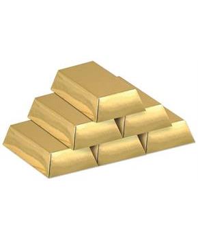 Foil Gold Bar Favor Boxes