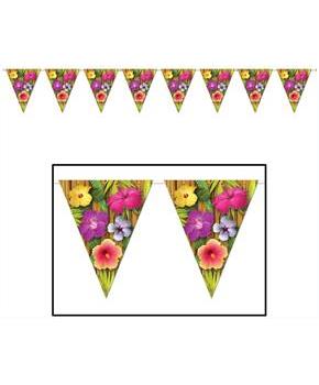 Luau Pennant Banner