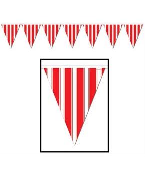 Striped Pennant Banner
