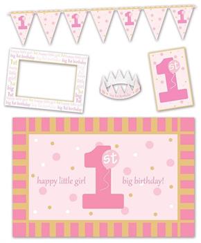 "1st" Birthday High Chair Decorating Kit
