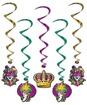 Mardi Gras Whirls