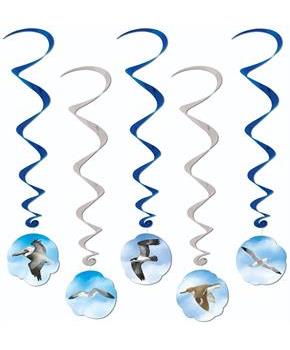 Ocean Bird Whirls