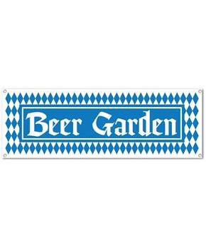 Beer Garden Sign Banner