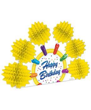 Happy Birthday Pop-Over Centerpiece