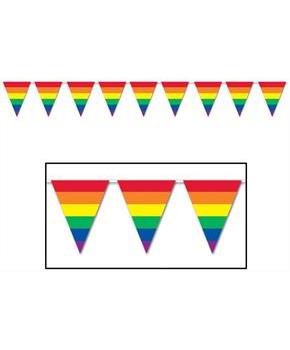Rainbow Pennant Banner