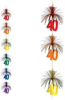 "40" Firework Stringer