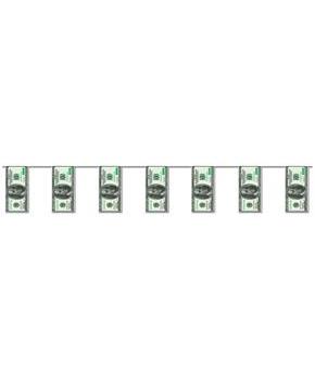 100 Bill Pennant Banner