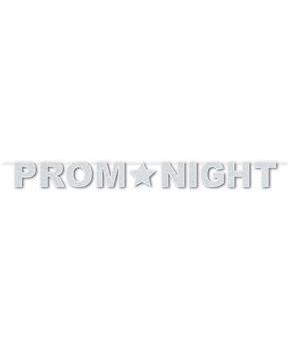 Glittered Prom Night Streamer
