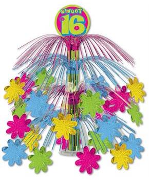 Sweet 16 Cascade Centerpiece
