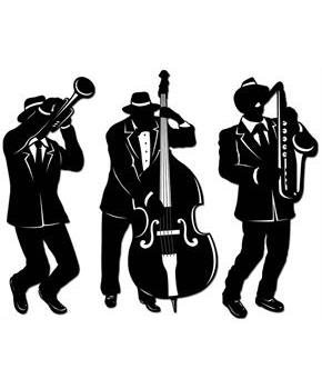Jazz Trio Silhouettes