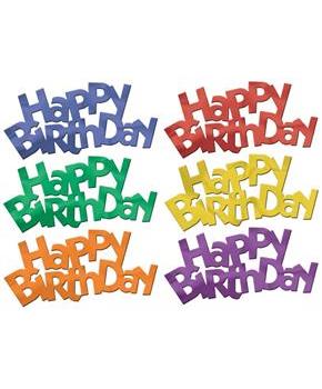 Jumbo Happy Birthday Fanci-Fetti