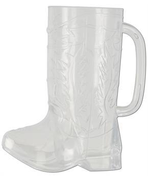Plastic Cowboy Boot Mug