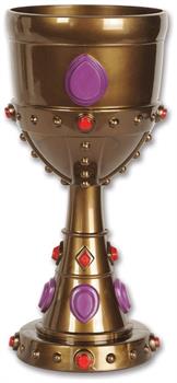 Plastic Jeweled Goblet