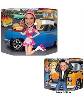 Car Hop/Greaser Photo Prop