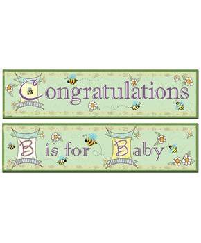 B Is For Baby Banners