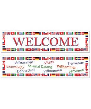 International Welcome Banners