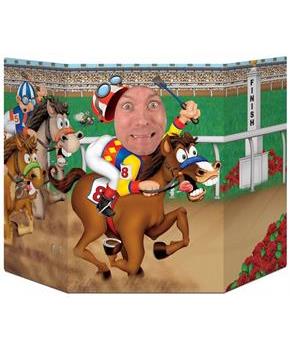 Horse Racing Photo Prop