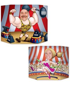 Circus Couple Photo Prop