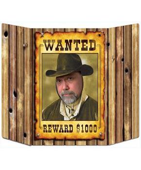 Wanted Poster Photo Prop