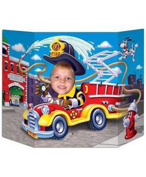 Fire Truck Photo Prop