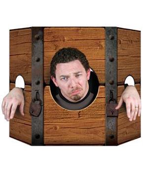 Medieval Stockade Photo Prop