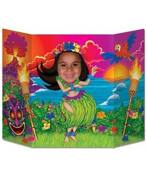 Hula Girl Photo Prop