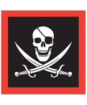 Pirate Luncheon Napkins