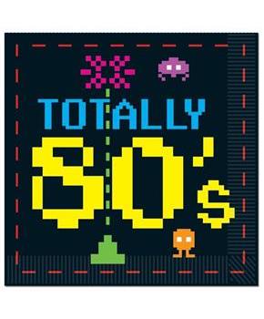 80's Luncheon Napkins