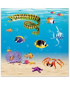Under The Sea Luncheon Napkins