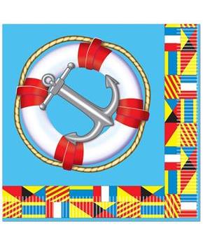 Nautical Luncheon Napkins