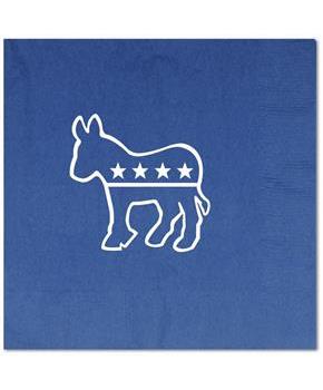 Democratic Luncheon Napkins