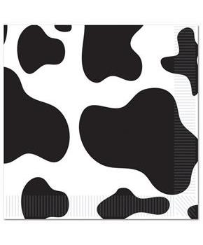 Cow Print Luncheon Napkins