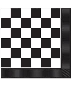 Checkered Luncheon Napkins