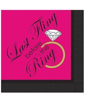Last Fling Luncheon Napkins