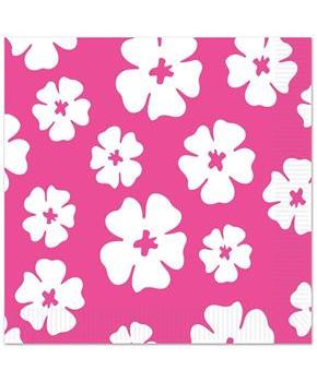 Hibiscus Beverage Napkins