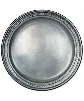 Pewter Paper Plates