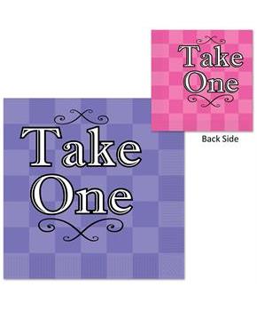 Alice In Wonderland Luncheon Napkins