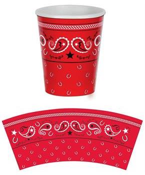 Bandana Beverage Cups