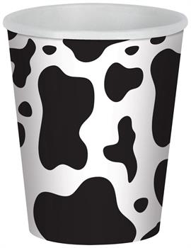Cow Print Beverage Cups