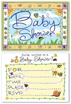 B Is For Baby Invitations