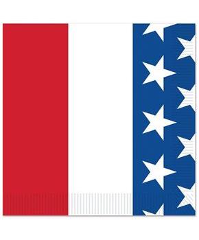Patriotic Beverage Napkins
