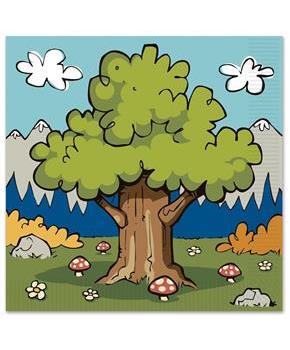 Woodland Friends Luncheon Napkins