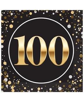 100 Beverage Napkins