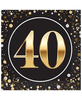 40 Beverage Napkins