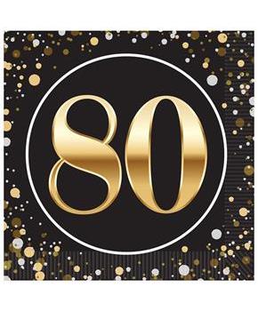 80 Beverage Napkins
