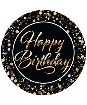 Happy Birthday Plates